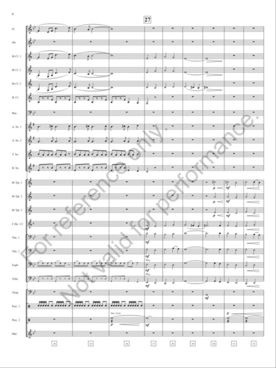 Praeludium Praeludium Concert Band scores gallery preview page 7