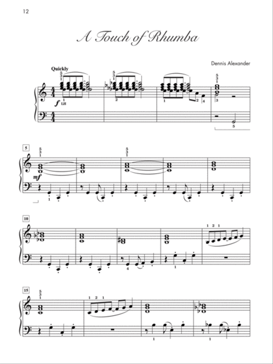 Especially in Jazzy Style, Book 1 Piano Solo scores gallery preview page 3