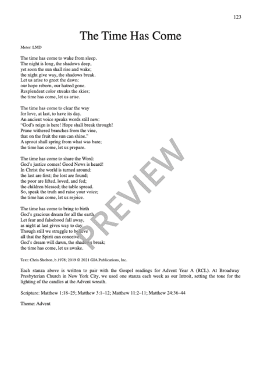 Sing No Empty Alleluias Sacred scores gallery preview page 109