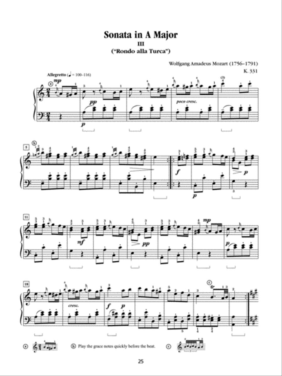 Classics for the Developing Pianist Piano Solo scores gallery preview page 8