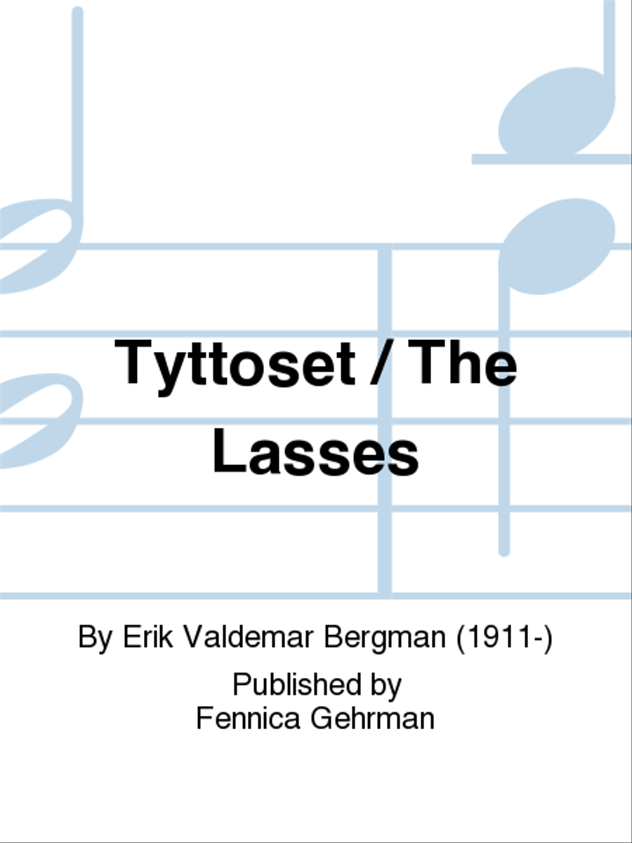 Tyttöset / The Lasses Mixed Choir scores gallery preview page 1