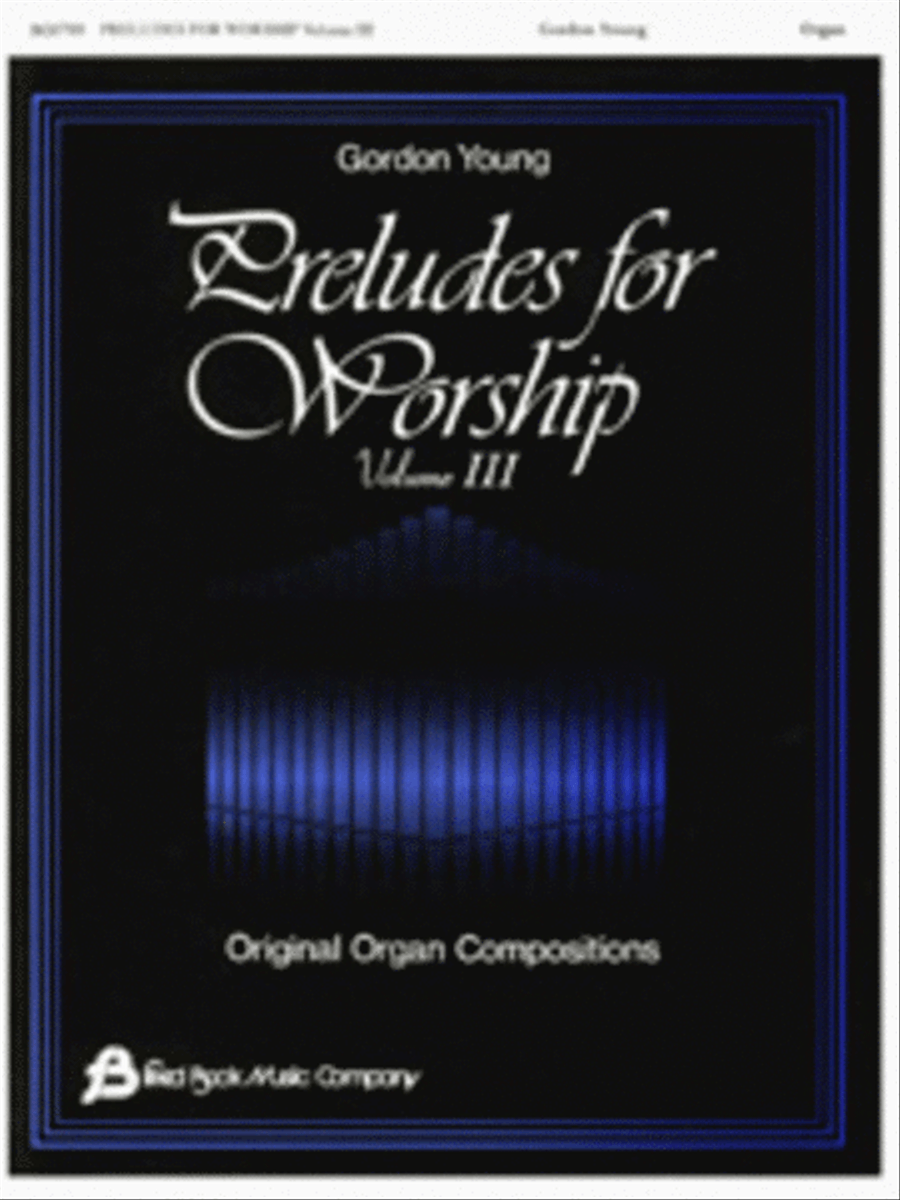 Preludes for Worship – Volume 3 Organ scores gallery preview page 1