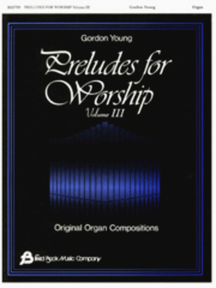 Book cover for Preludes for Worship – Volume 3