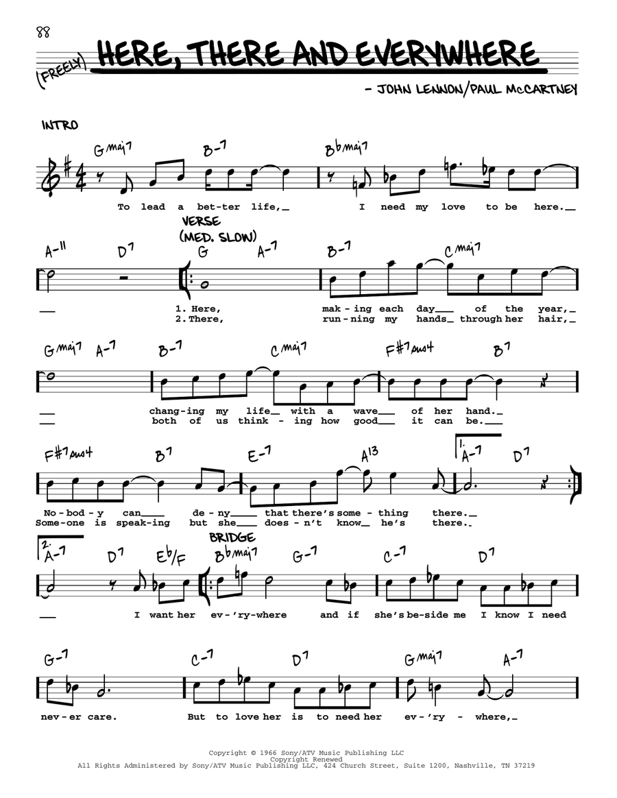 2024春の新作 Here, There And Everywhere [Jazz version] by The Beatles DTM・DAW