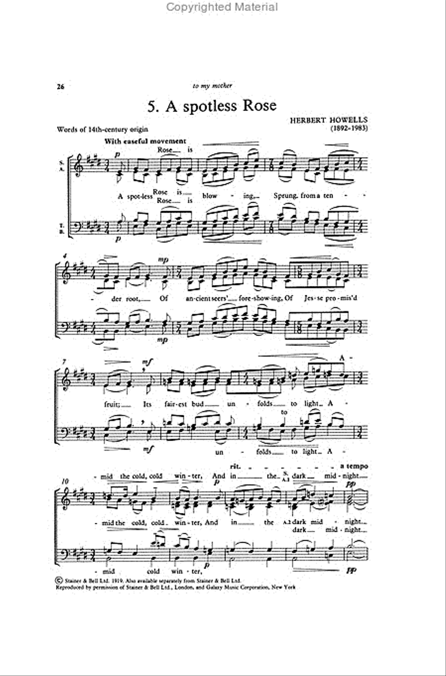 100 Carols for Choirs 4-Part scores gallery preview page 4