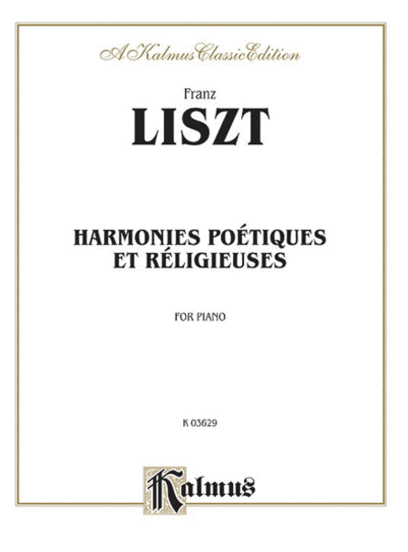Harmonies Poetiques and Religieuses