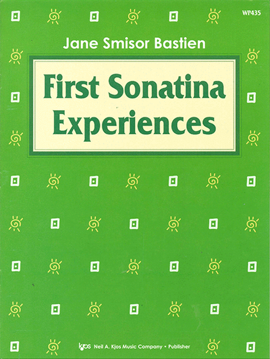 First Sonatina Experiences Piano Method scores gallery preview page 1