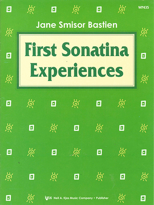 Book cover for First Sonatina Experiences
