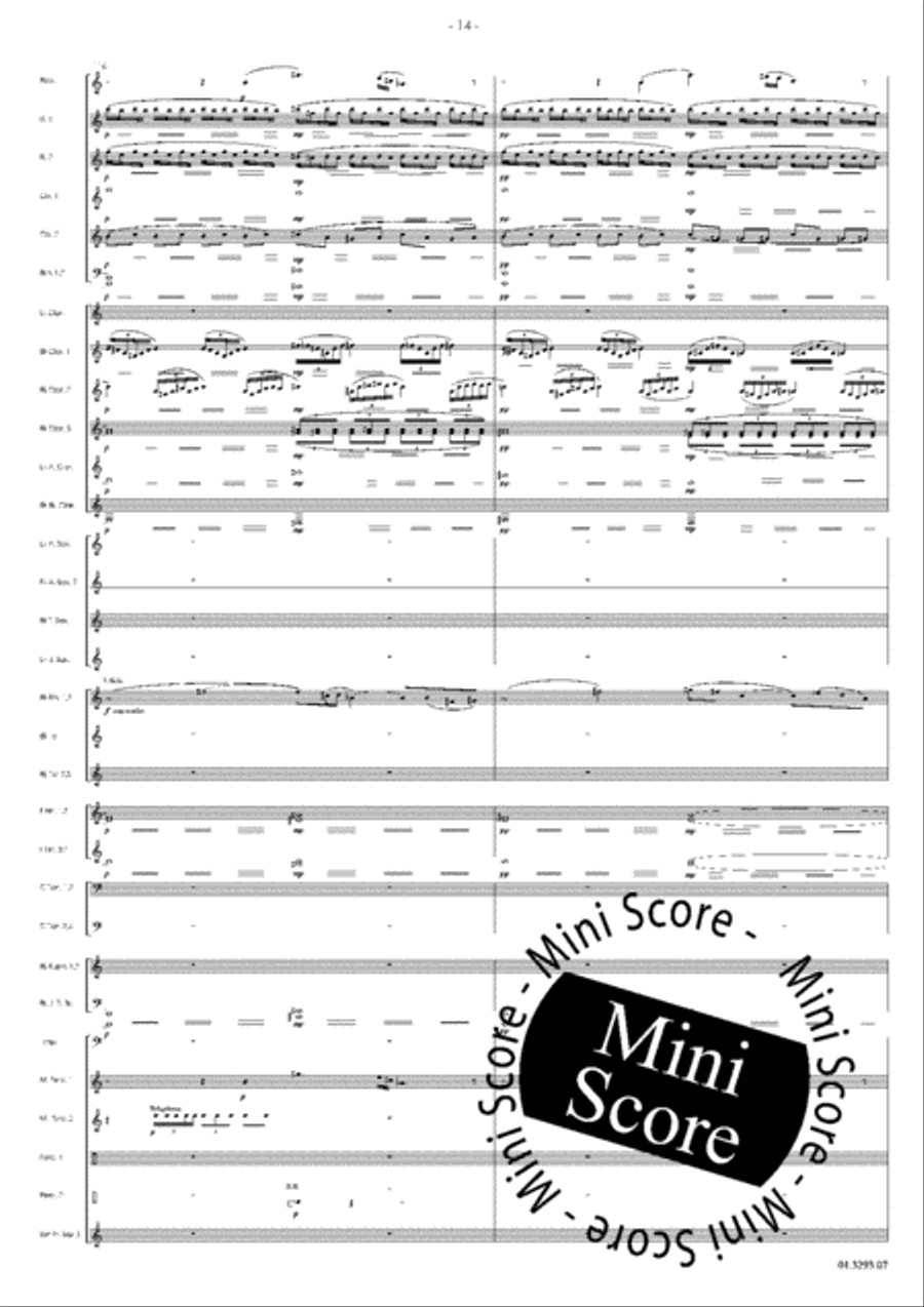 Overture to Avalon Concert Band scores gallery preview page 20