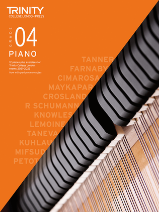 Book cover for Piano Exam Pieces Plus Exercises 2021-2023: Grade 4