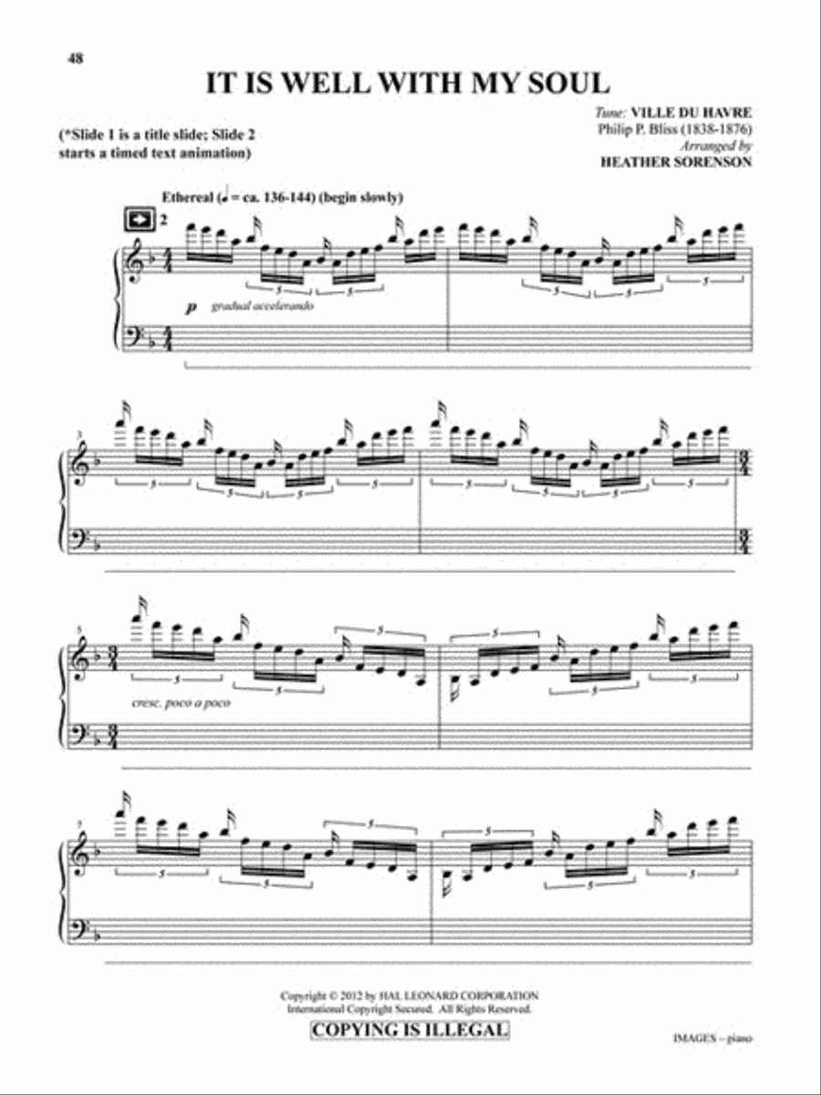 Images Images Piano Solo scores gallery preview page 6