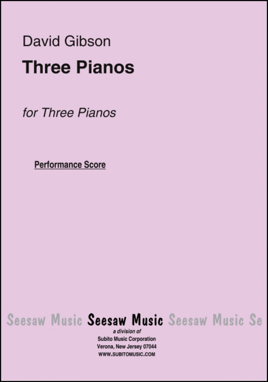 Three Pianos