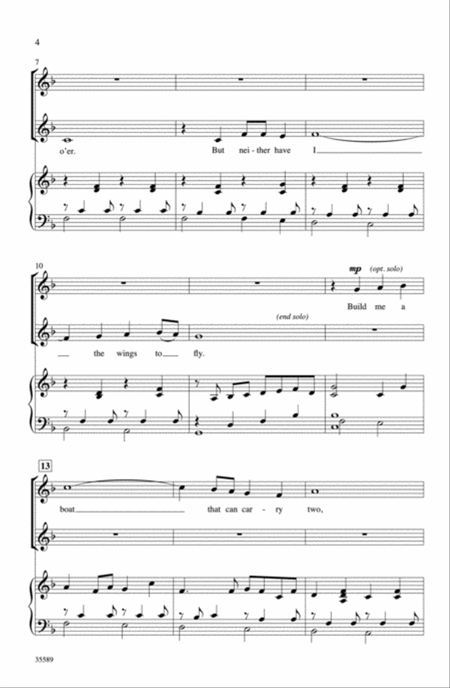 The Water Is Wide The Water Is Wide 2-Part scores gallery preview page 3