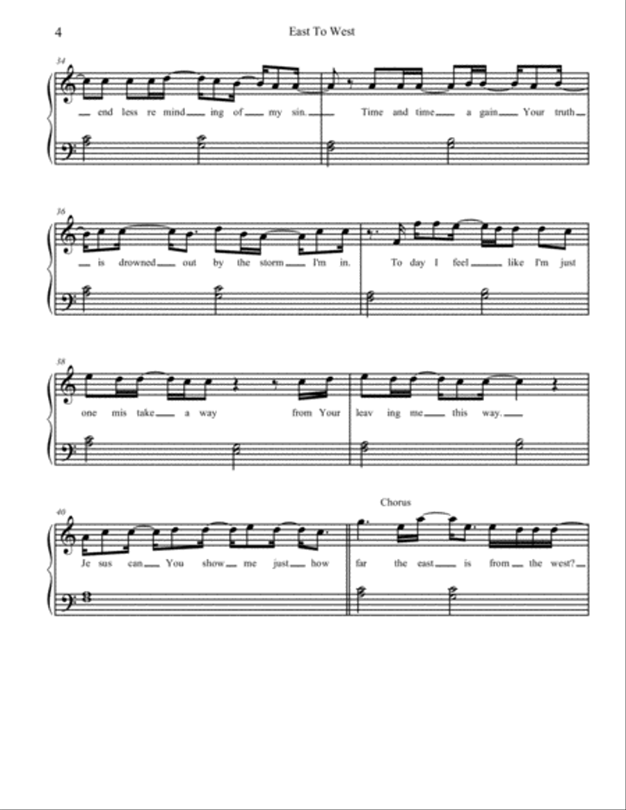 East To West Small Ensemble scores gallery preview page 4