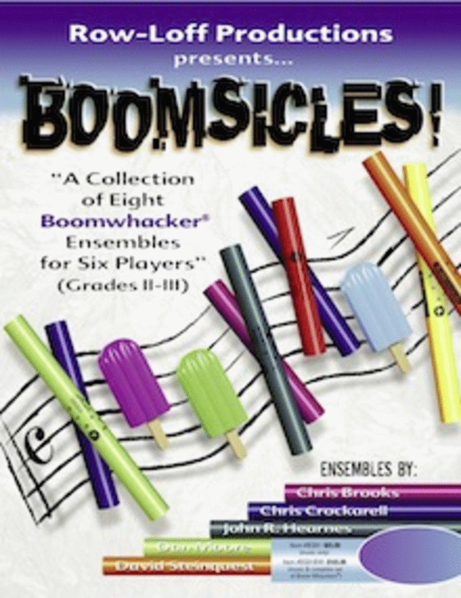 Boomsicles - 8 Ensembles For Boomwhackers School and Community scores gallery preview page 1