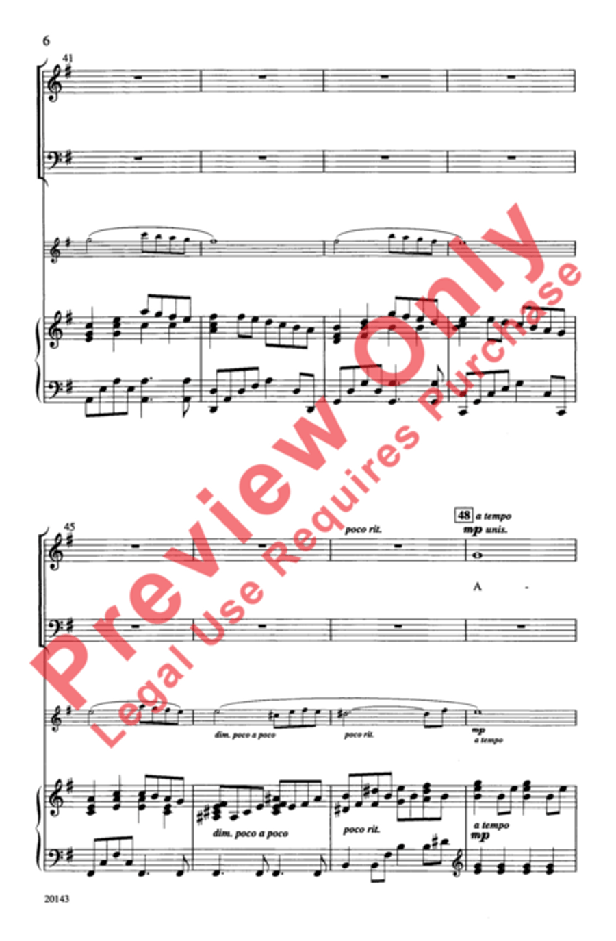 Ave Maria Ave Maria 3-Part scores gallery preview page 7