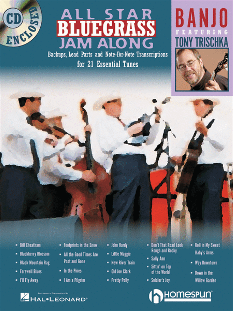 All Star Bluegrass Jam Along for Banjo Banjo scores gallery preview page 1