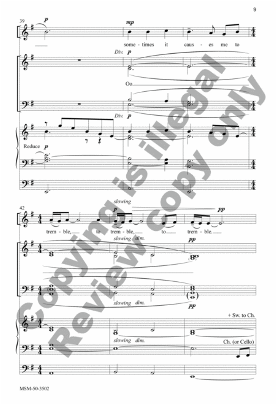 Were You There? 4-Part scores gallery preview page 9