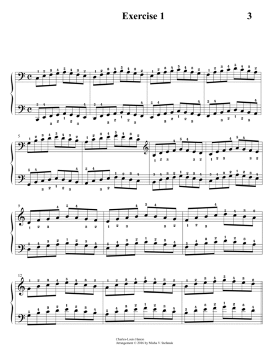 Hanon piano hot sale