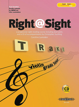 Book cover for Right@Sight for Violin, Grade 4