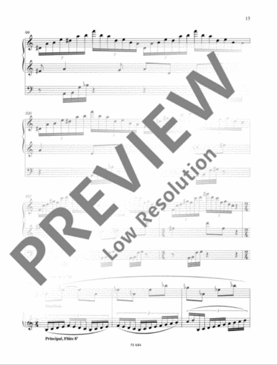 Scènes d'Enfant Organ scores gallery preview page 14