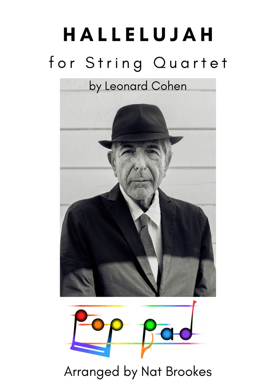 Hallelujah String Quartet scores gallery preview page 1