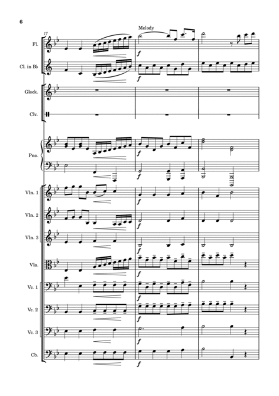 Still, My Soul Be Still String Orchestra scores gallery preview page 6