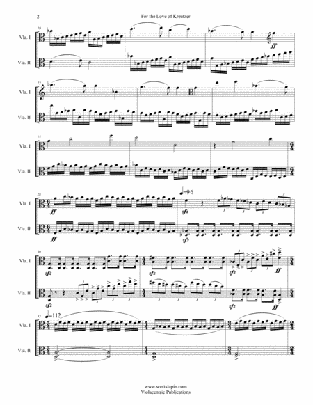 Four Duos for Two Violas Book 3 (Anniversary Fanfare, Love of Kreutzer, Harold in Ret, Ila Rondo)