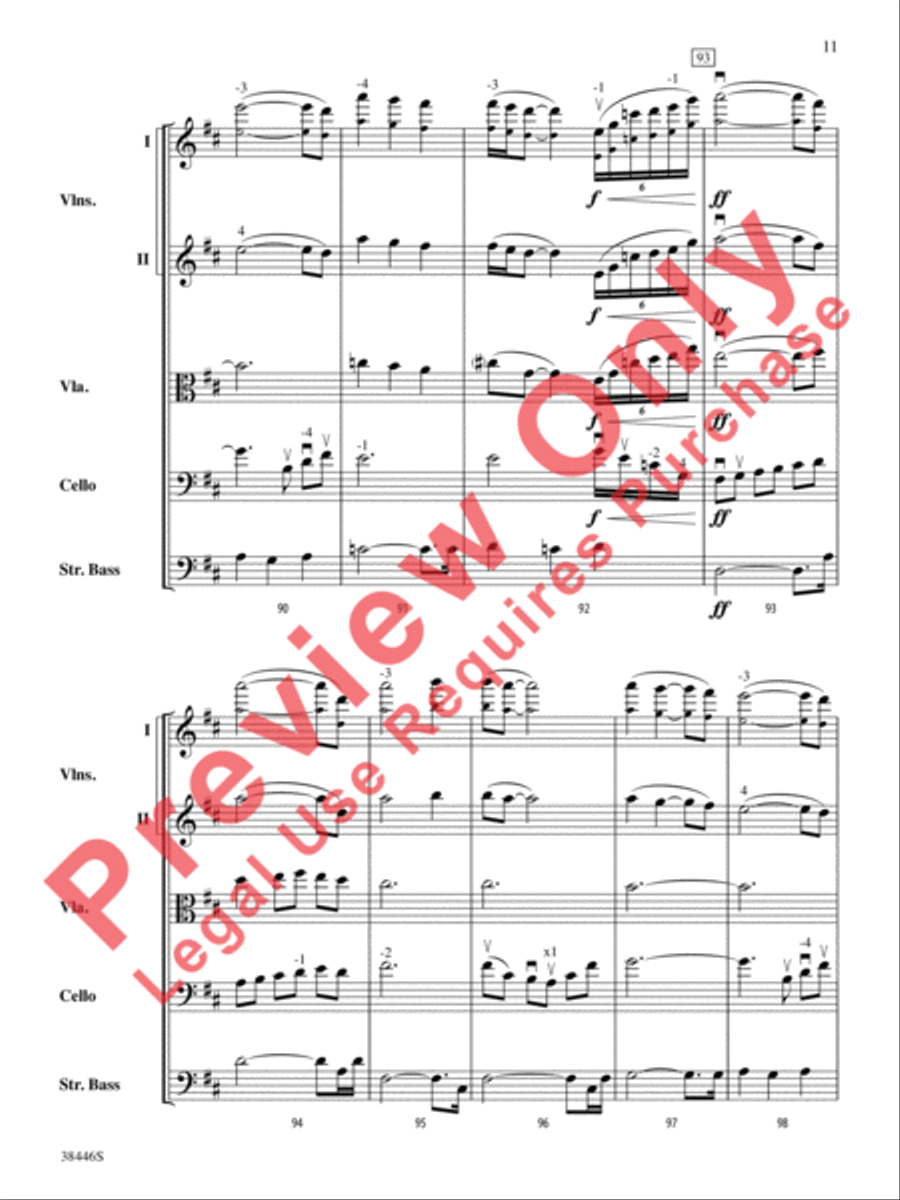 Open Arms String Orchestra scores gallery preview page 12
