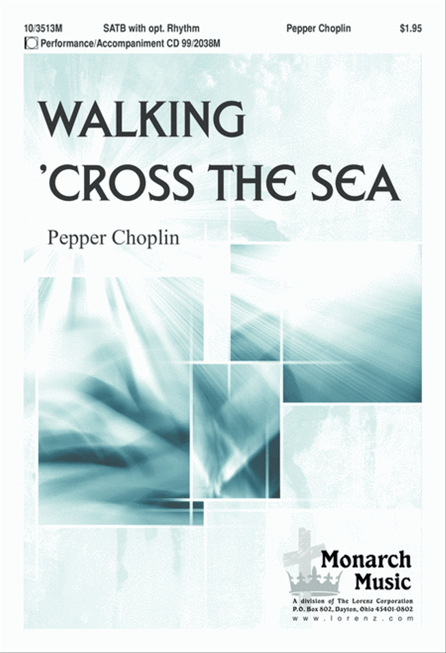 Walking 'Cross the Sea 4-Part scores gallery preview page 1