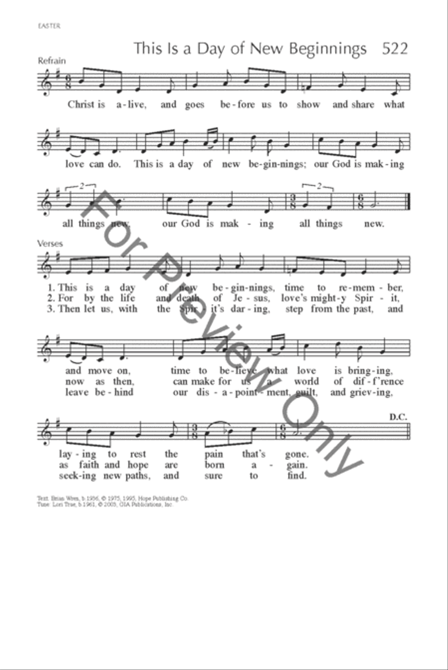 Gather, Third Edition - Pew without Readings Choir scores gallery preview page 8