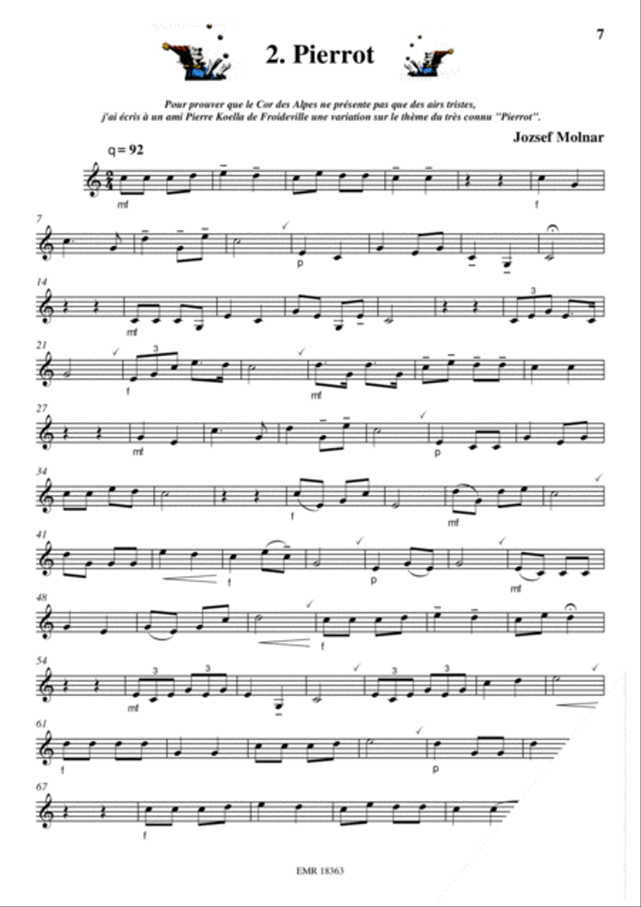 Compositions Florales Alphorn scores gallery preview page 4