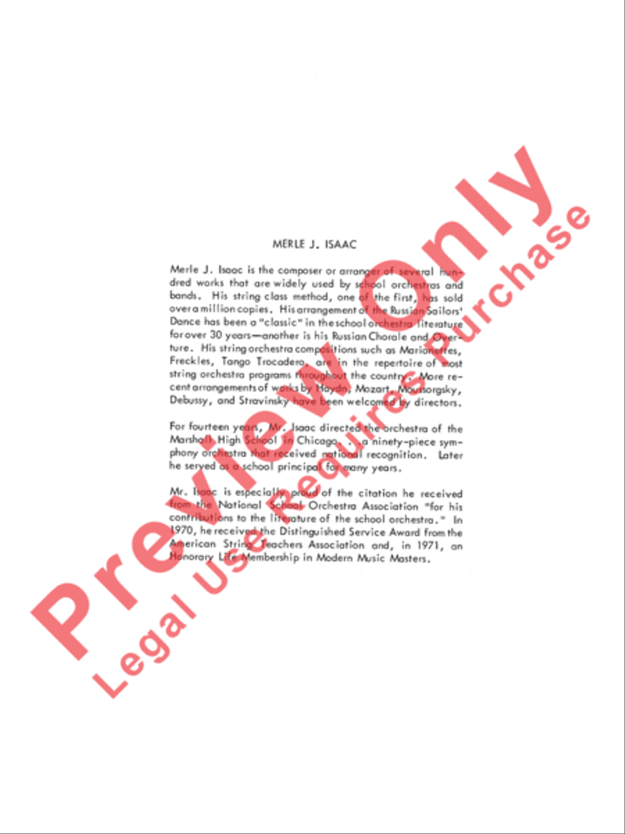 The Apollo Suite The Apollo Suite String Orchestra scores gallery preview page 3