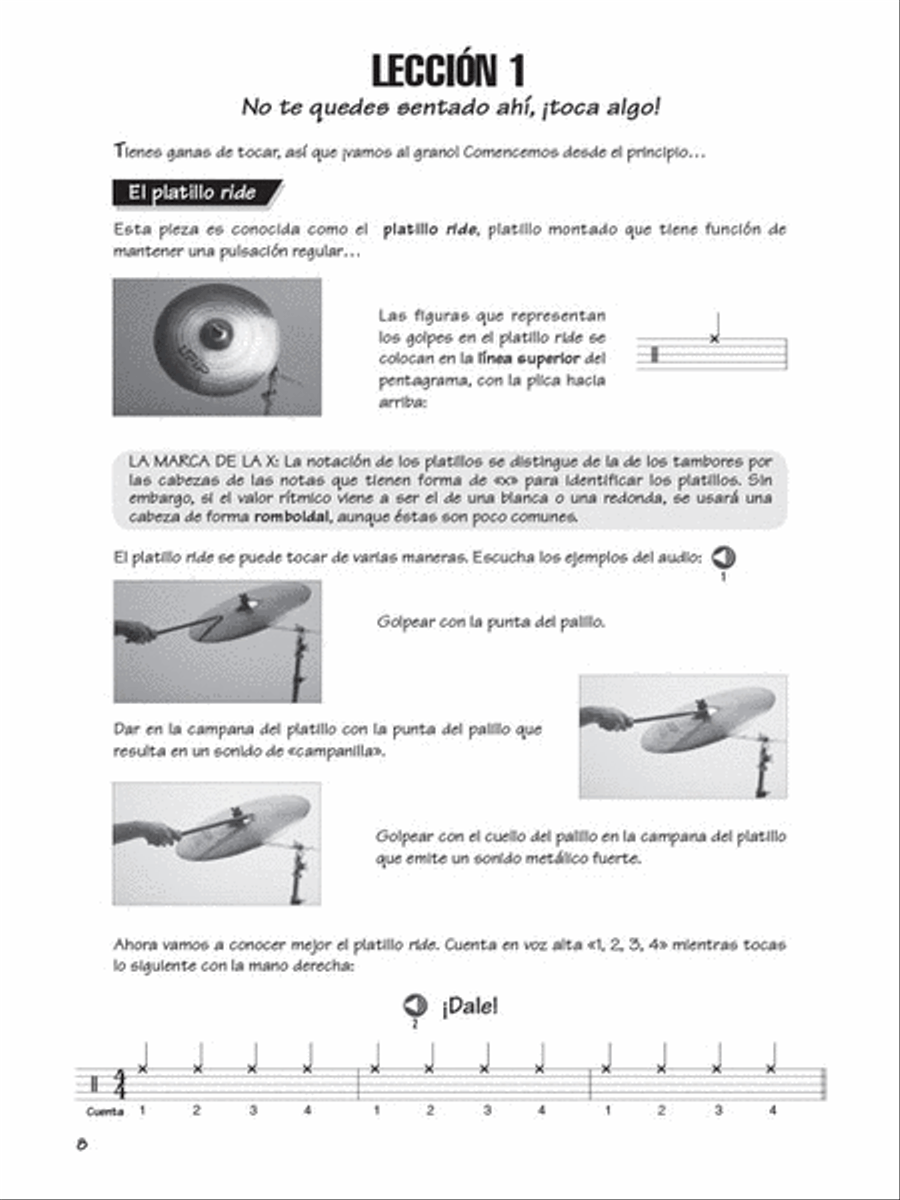 FastTrack Drum Method – Spanish Edition – Level 1