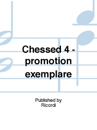 Book cover for Chessed 4 - promotion exemplare