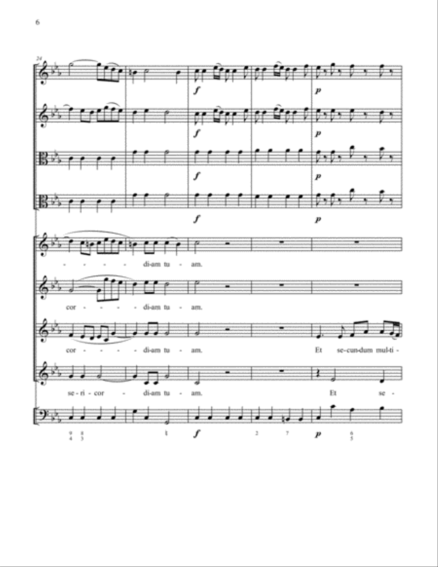 Miserere Mei Deus Miserere Mei Deus SSAA scores gallery preview page 8