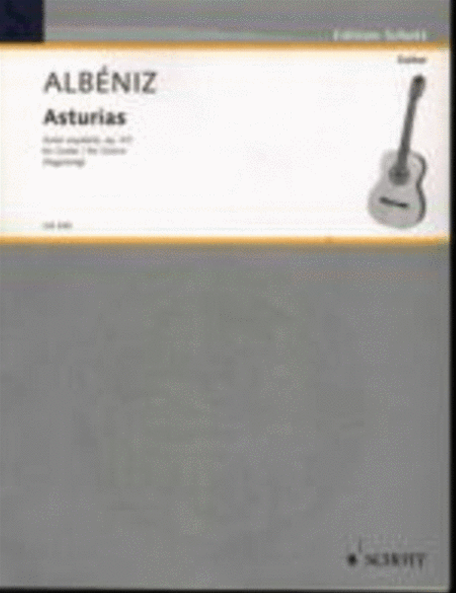 Albeniz - Asturias Suite Espanola Op 47 No 5 Guitar Acoustic Guitar scores gallery preview page 1