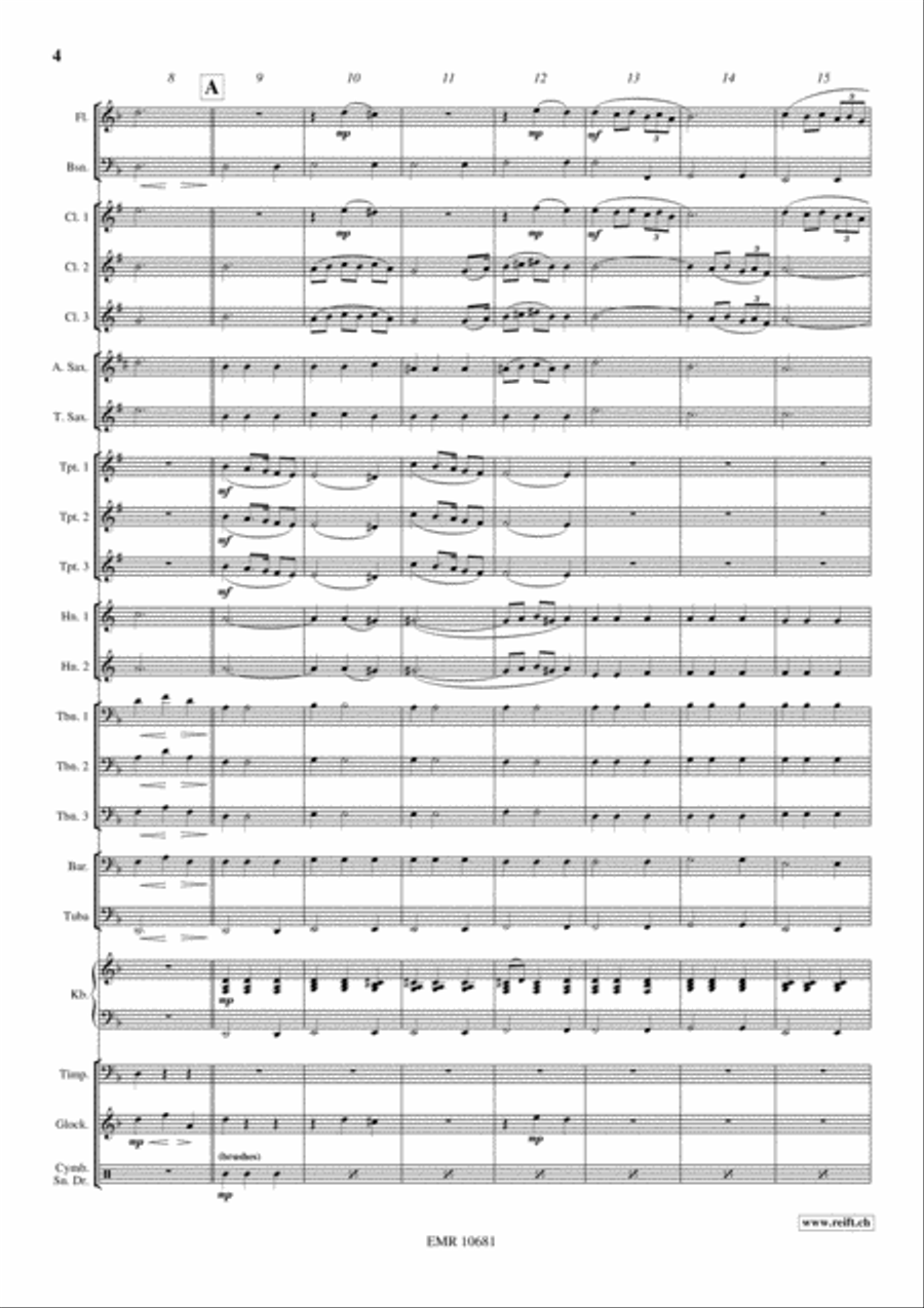 Adagio Concert Band scores gallery preview page 5
