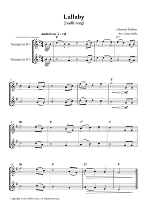 Brahms Lullaby - Trumpet duet