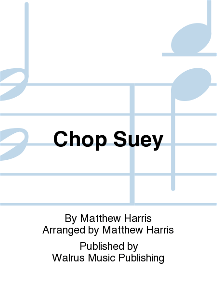 Chop Suey Chop Suey Big Band scores gallery preview page 1