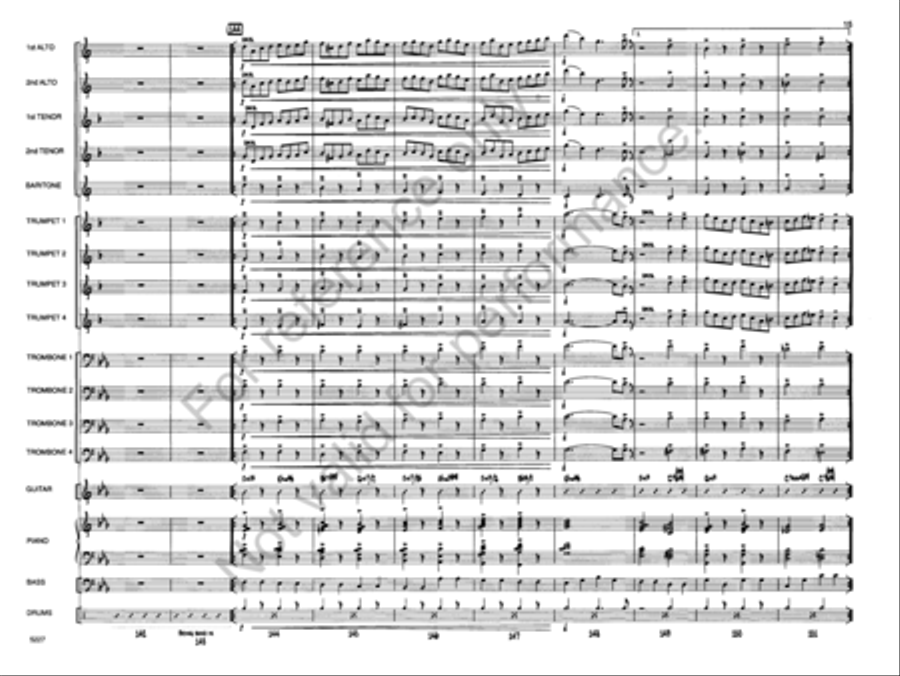 Avalon Avalon Jazz Ensemble scores gallery preview page 16
