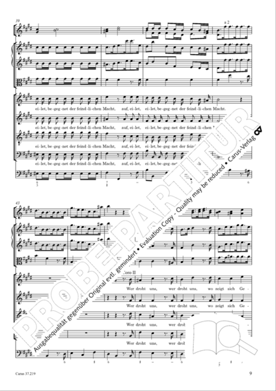 Erwachet, ihr Christen STB scores gallery preview page 10