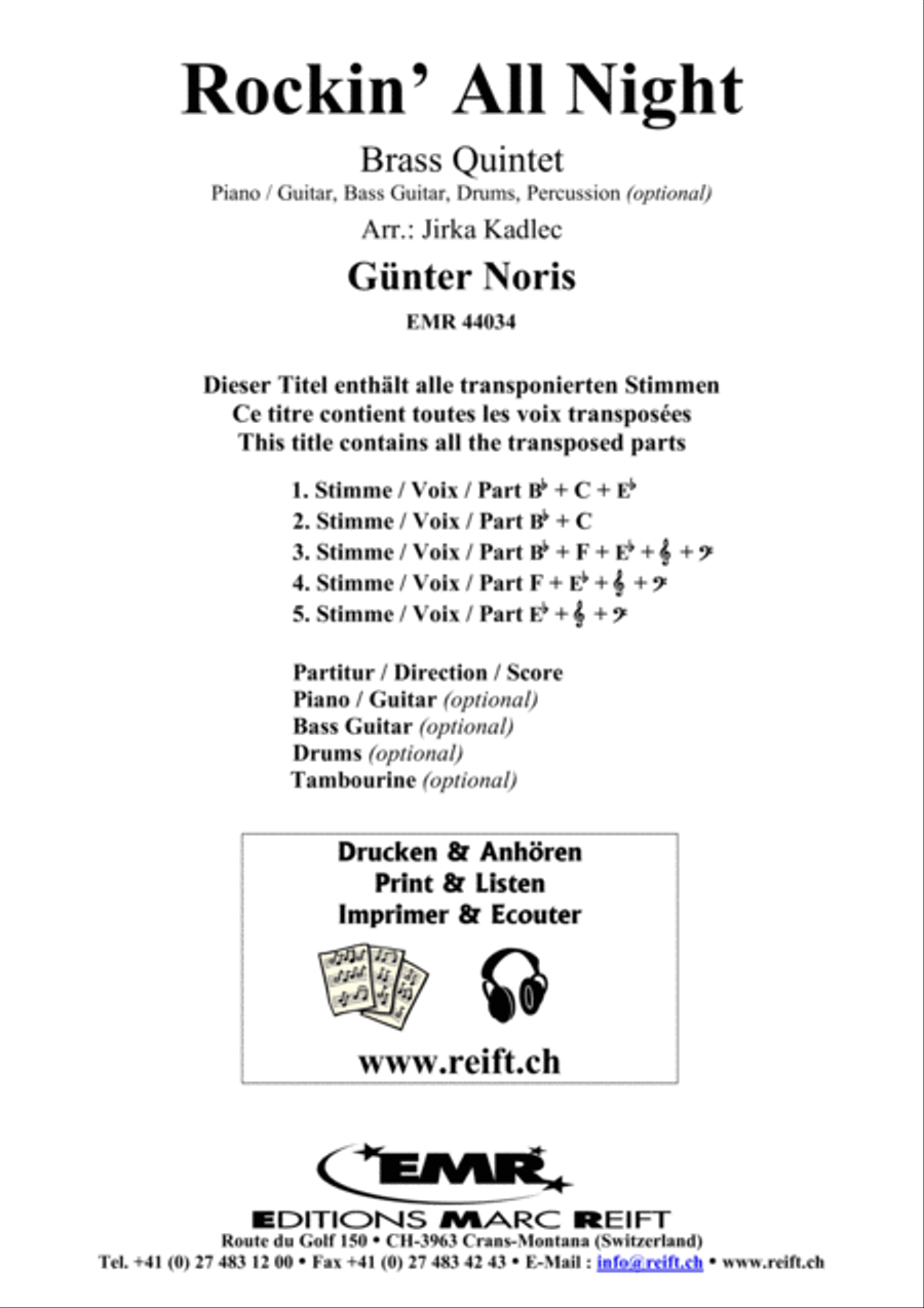 Rockin' All Night Brass Band scores gallery preview page 2