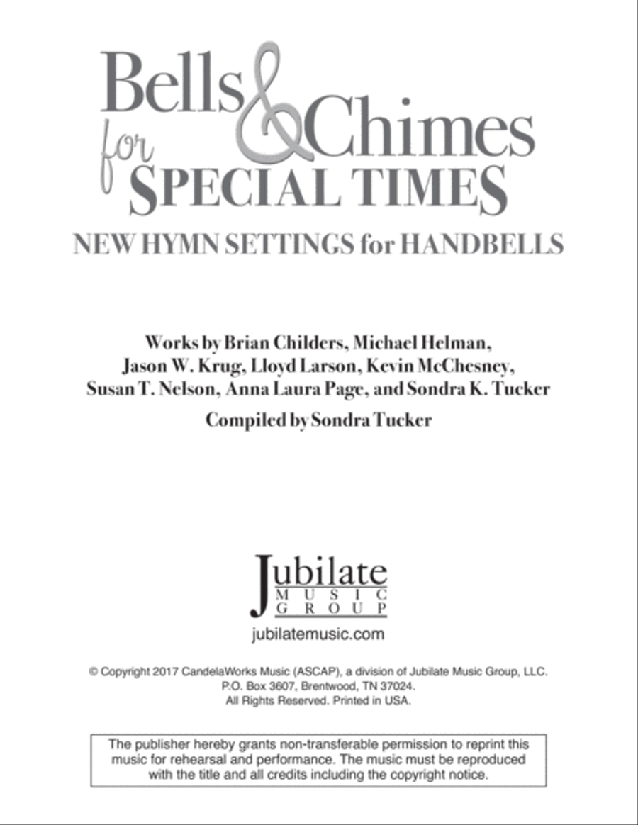 Bells & Chimes for Special Times Handbell Choir scores gallery preview page 2