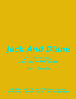 Jack And Diane