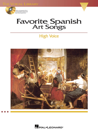 Book cover for Favorite Spanish Art Songs