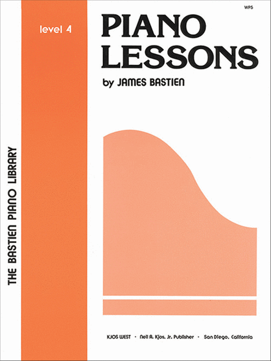Piano Lessons, Level 4 Piano Method scores gallery preview page 1