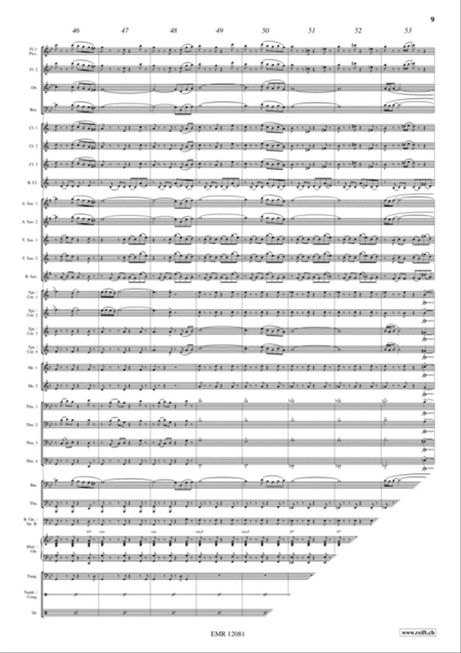 Libertango Libertango Concert Band scores gallery preview page 9