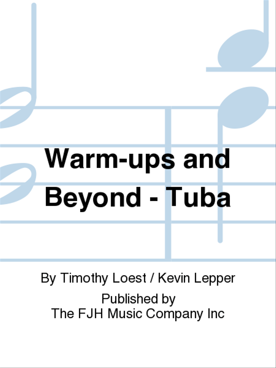 Warm-ups and Beyond - Tuba Concert Band scores gallery preview page 1