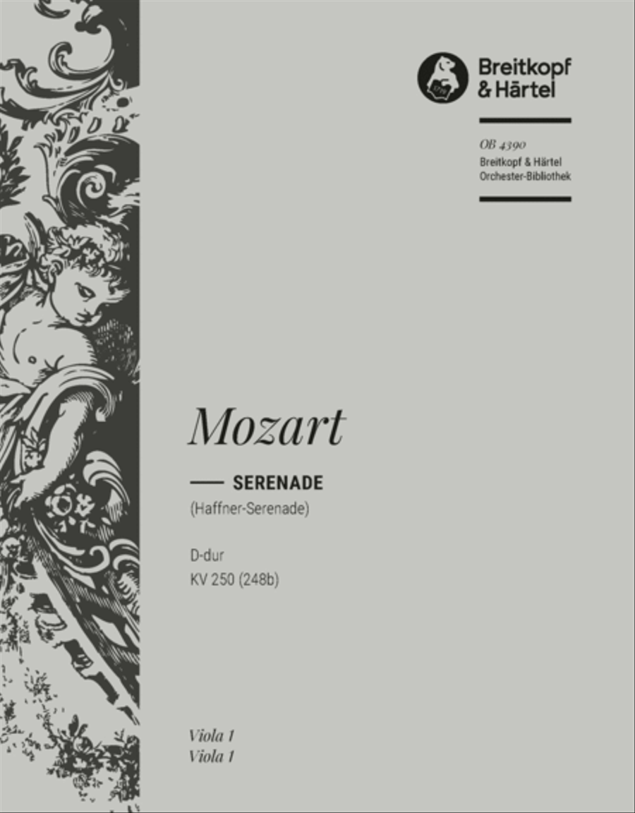 Serenade in D major K. 250 (248b) Orchestra scores gallery preview page 1